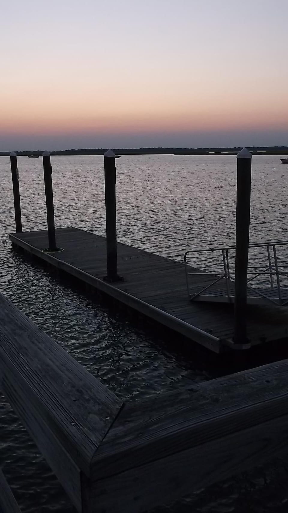 Dock & sunset view