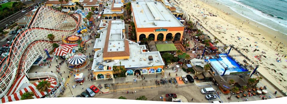 Belmont Park. This boardwalk style amusement park is 3 blocks away