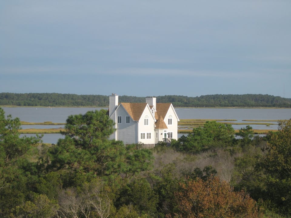 Stunning bay view from 2nd floor balcony (zoomed view)