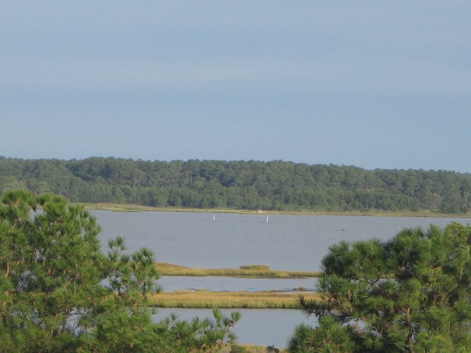 Bay view from 2nd floor balcony (zoomed view)