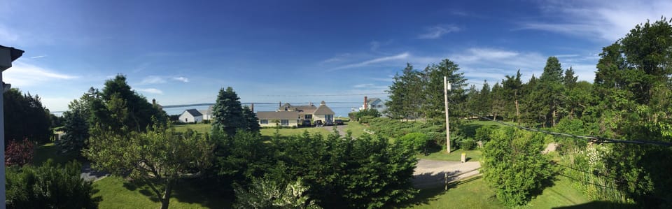 View from the master bedroom deck