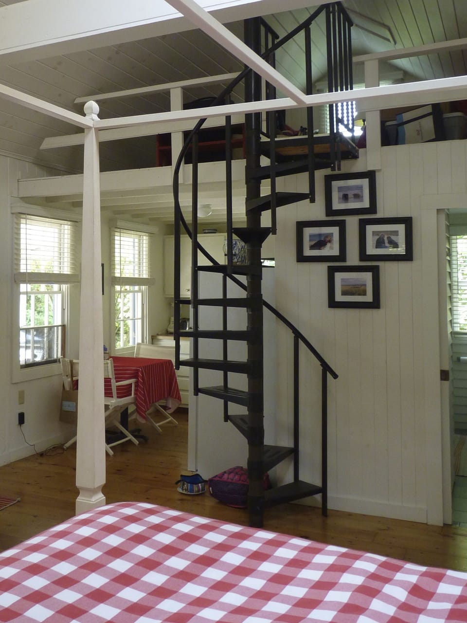 Stairs to loft