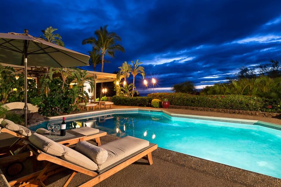 Relax under the magnificent evening sky