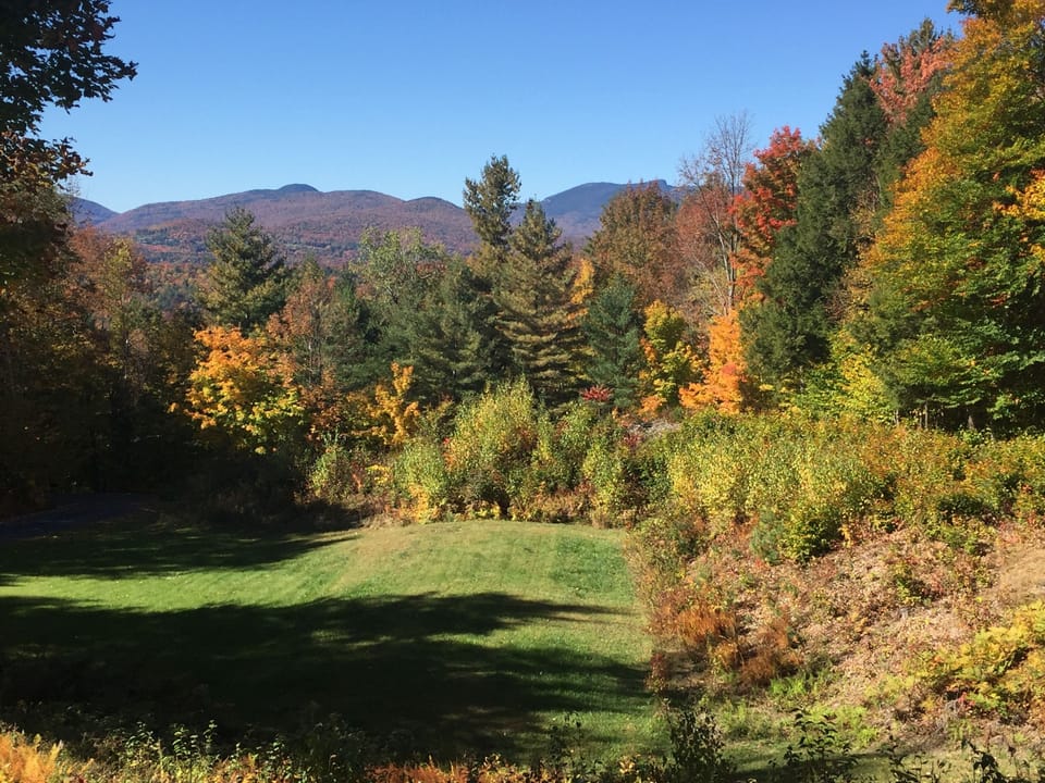 The colors during foliage are spectacular as well!
