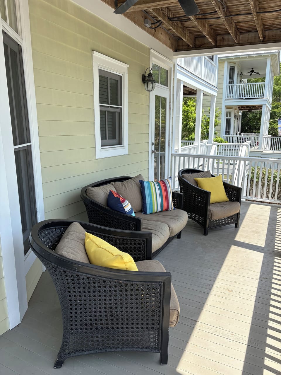 Front porch lower level