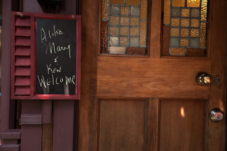 Aloha and welcome to our guests!