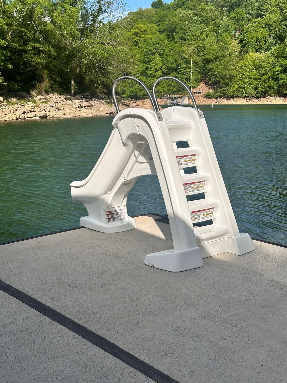 48" slide on dock