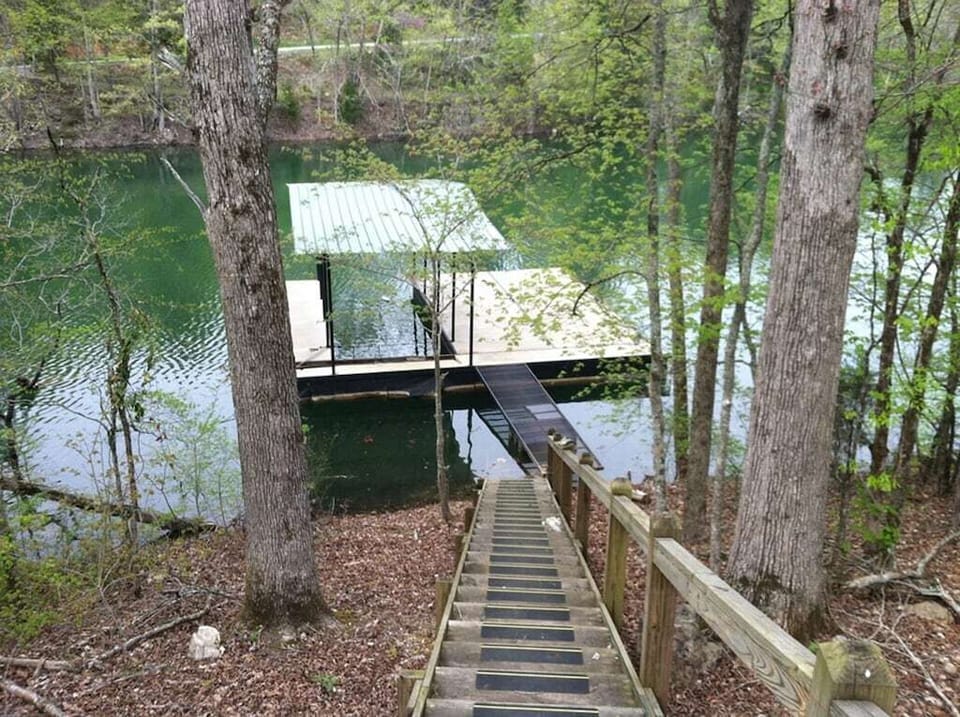 Private dock in total seclusion