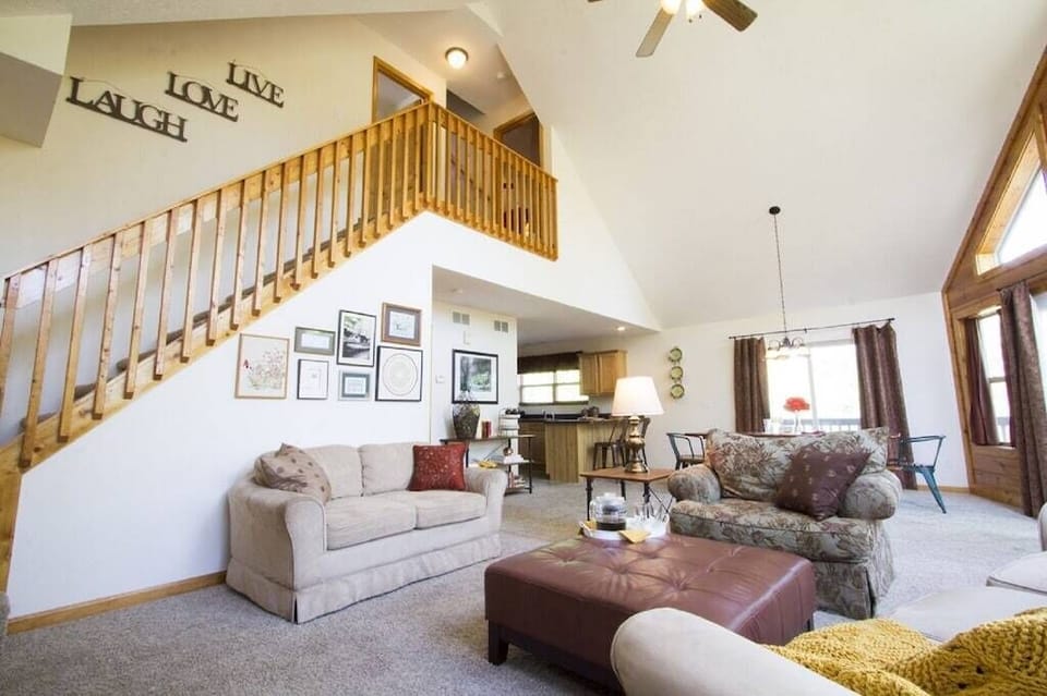 Open floor plan highlights great room