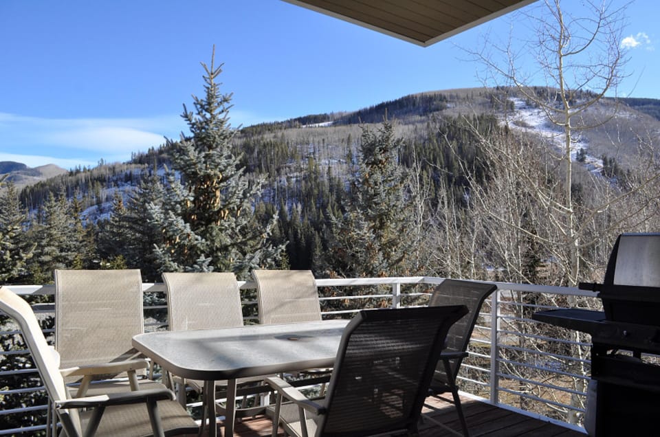 Main floor Outdoor Patio with Gas Grill 