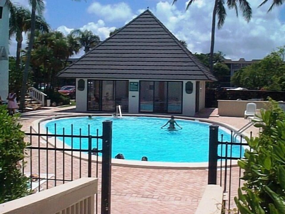 HEATED Pool with restrooms and changing facilities