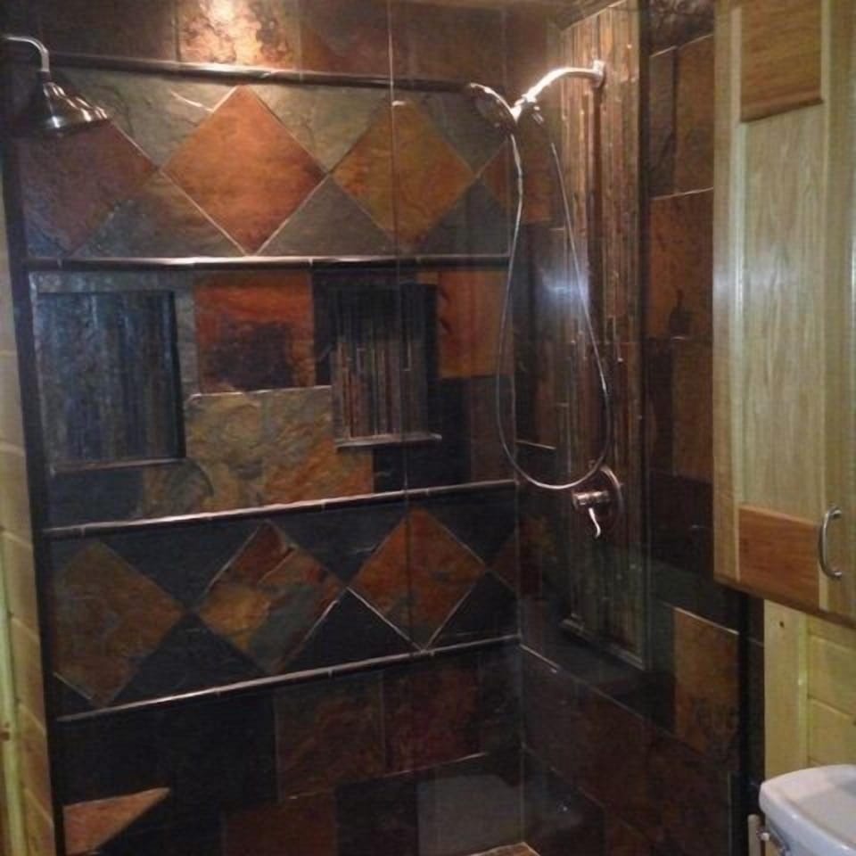 New Tile Shower.