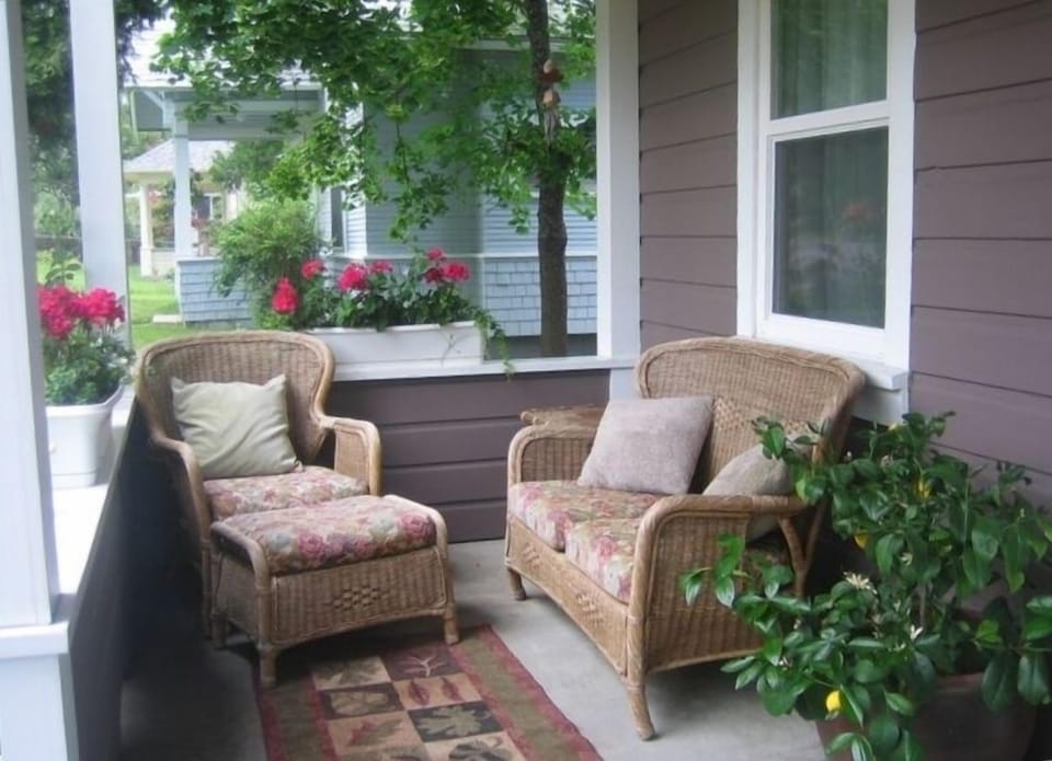 The front porch