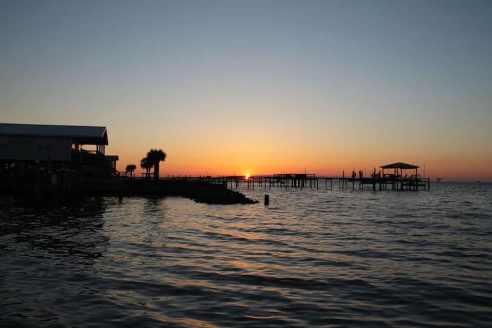 Sunset from pier 
