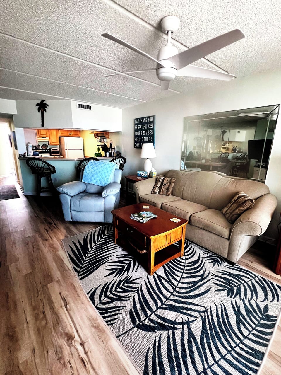 Living room area