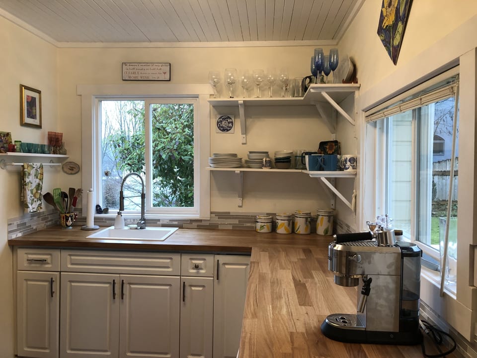 Newly renovated kitchen
