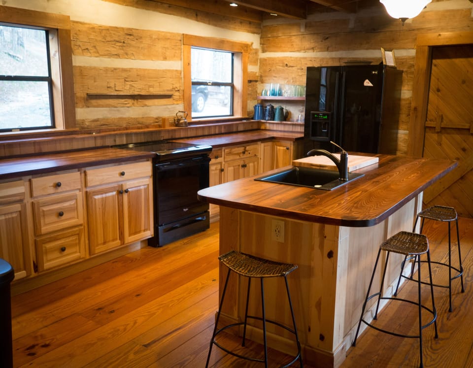 Newly remodeled kitchen.
