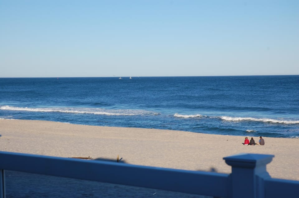 Beach from the deck