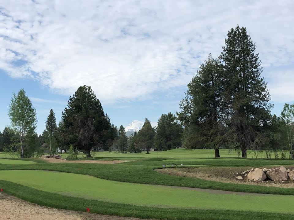Black Butte's new family putting course at Big Meadow Golf.