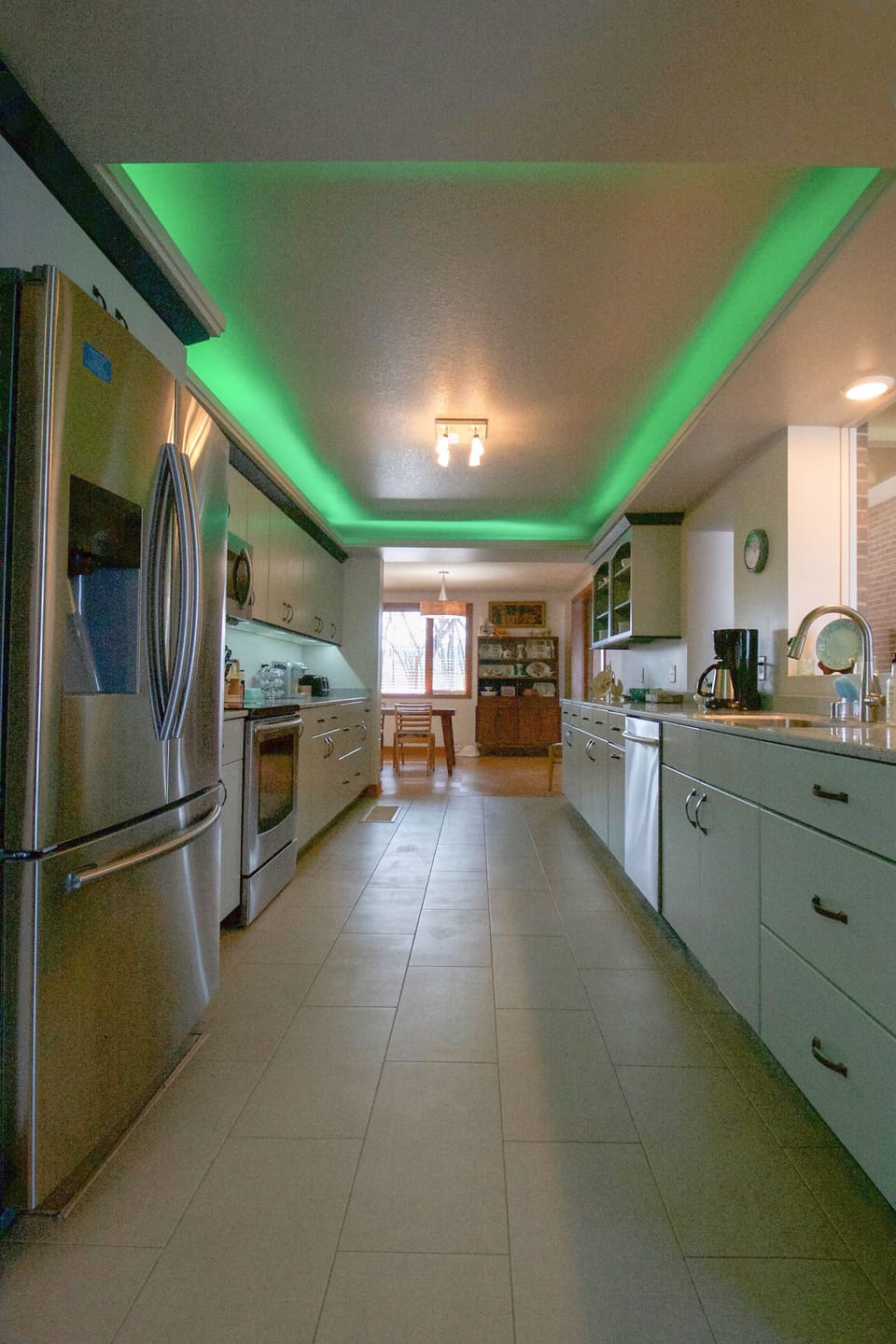Kitchen through to Dining Room