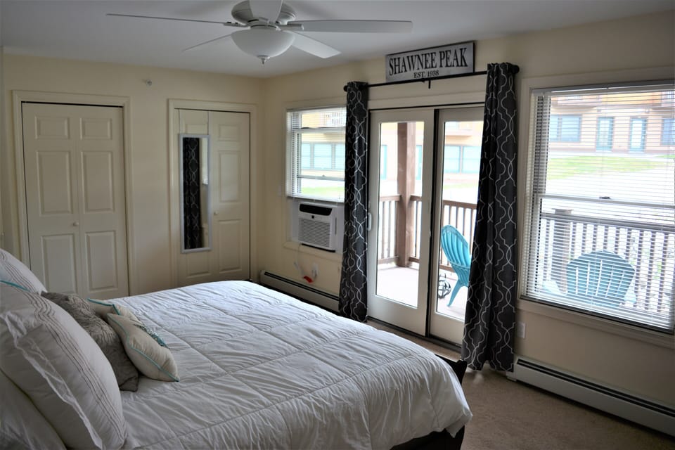 3rd Floor Master with Large Covered Deck