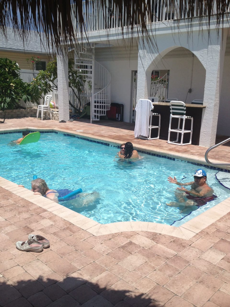 sparkling pool