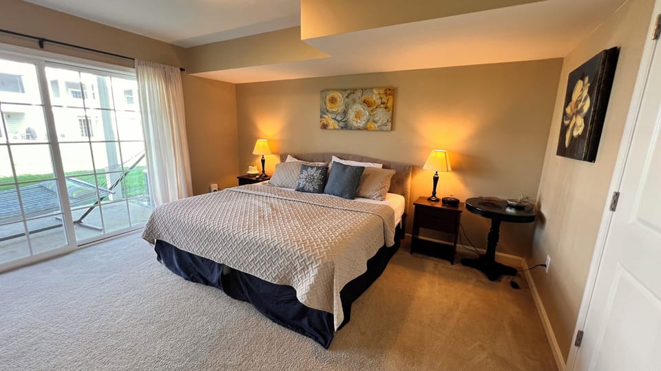 First Level Suite with access to backyard