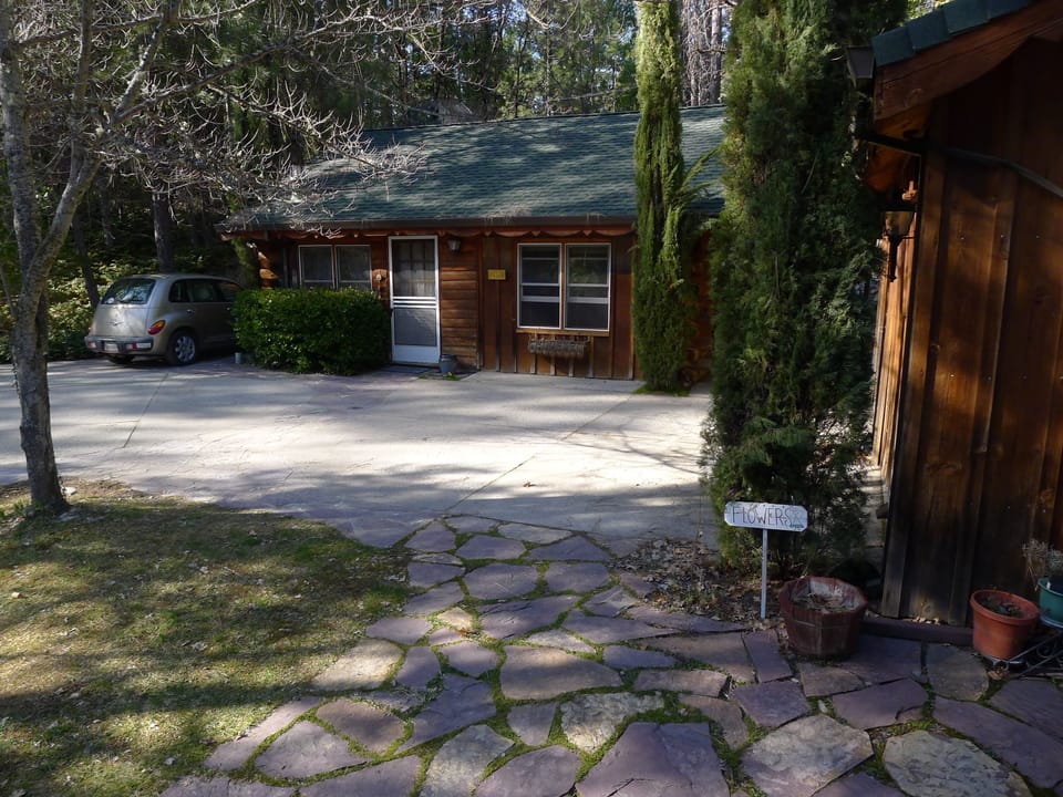 Baby Bear's Cottage as seen from Papa Bear's front porch