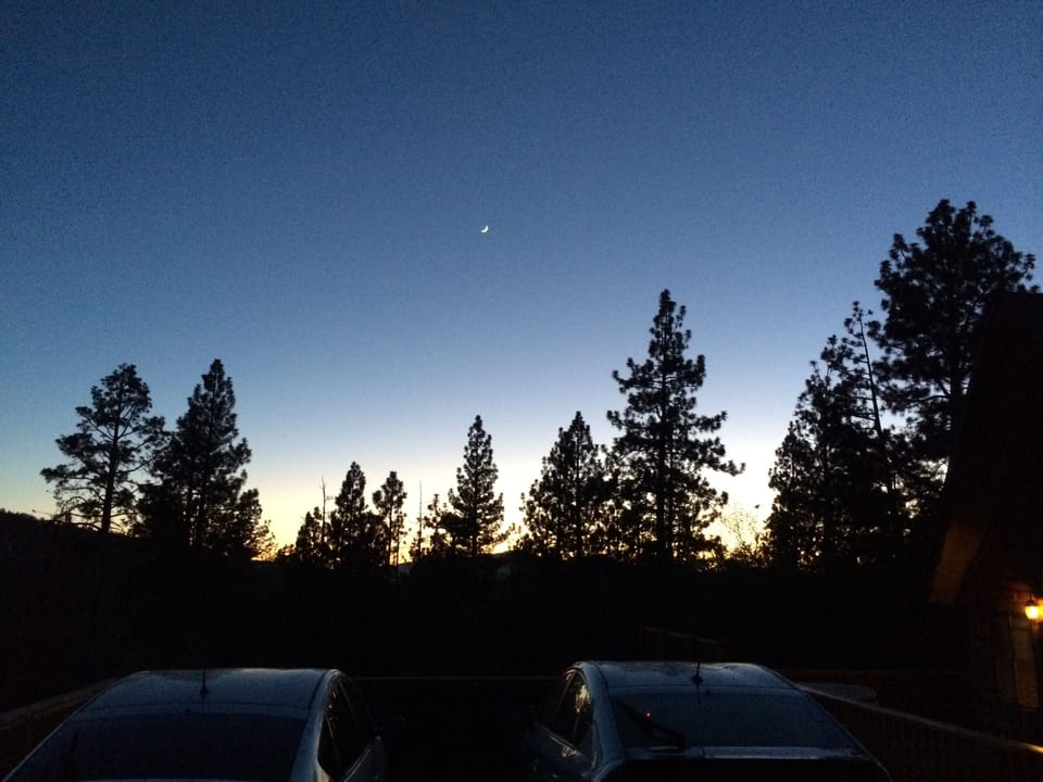 View from the parking deck