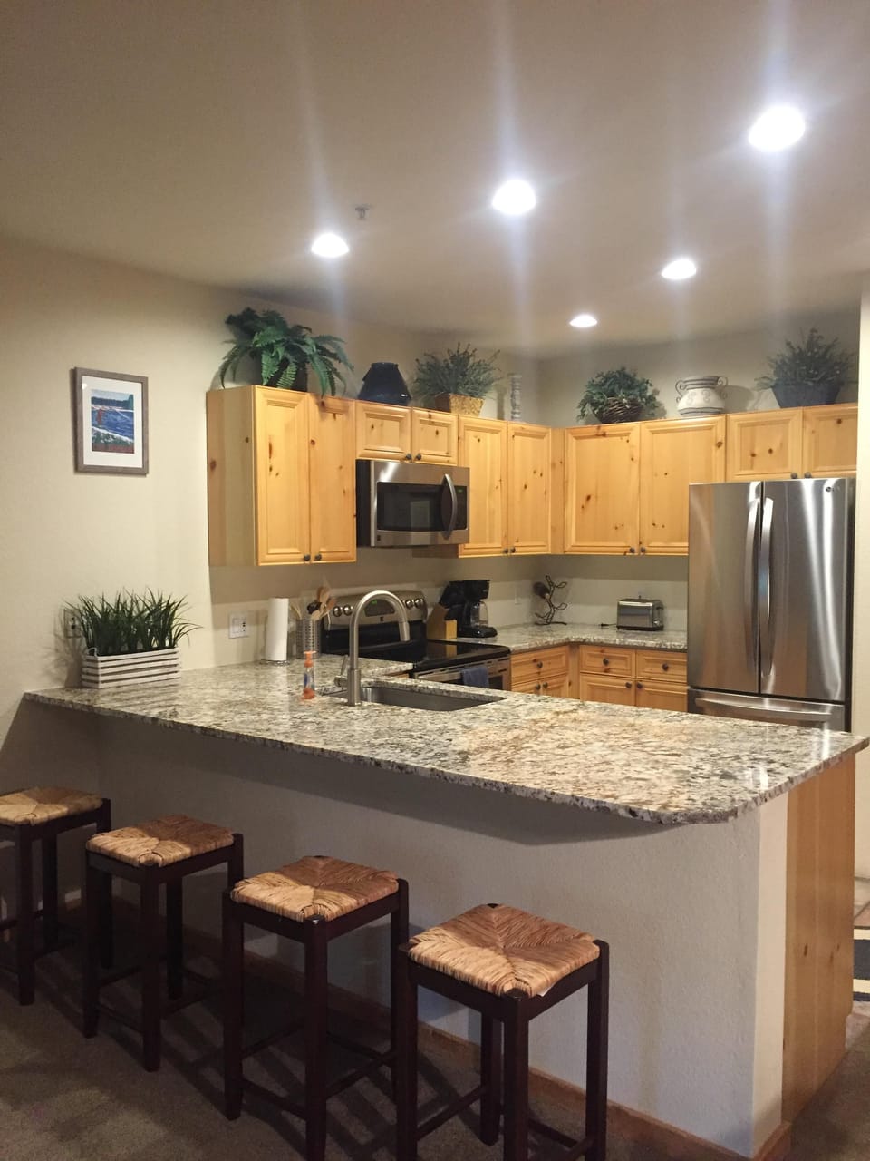 Gorgeous updated open kitchen