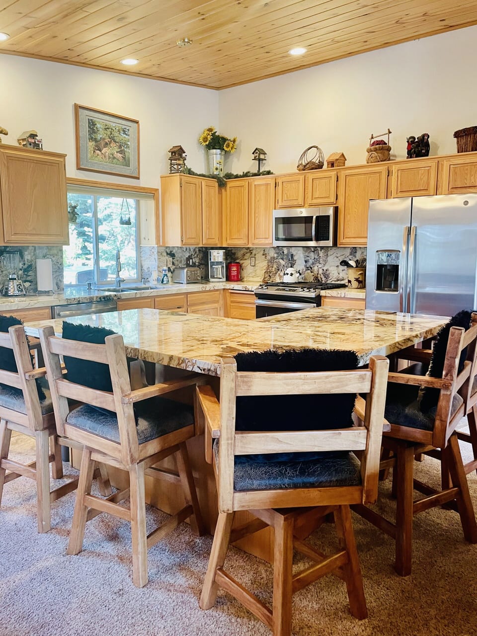 Bar stools for 5.