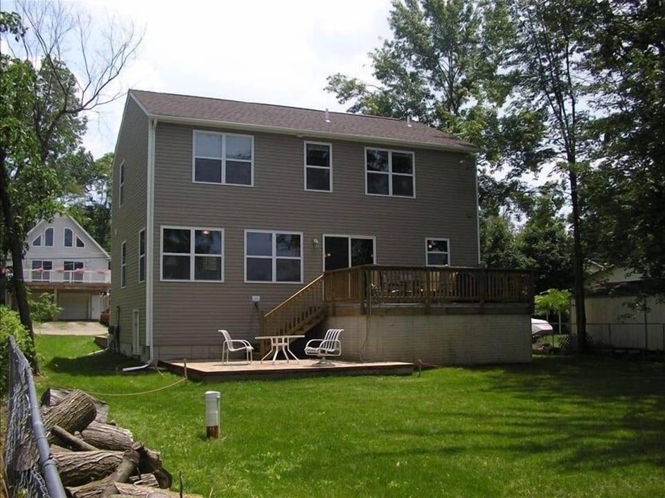 Rear of house 