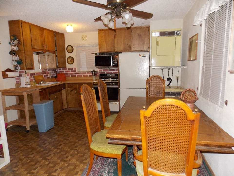 Kitchen and Dining Area