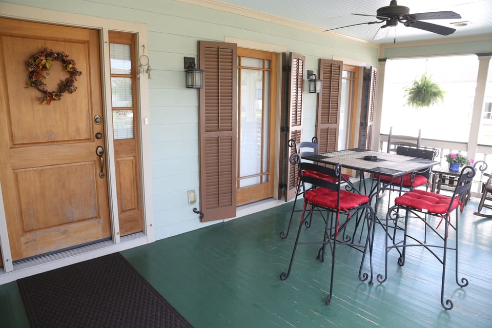 Large front porch