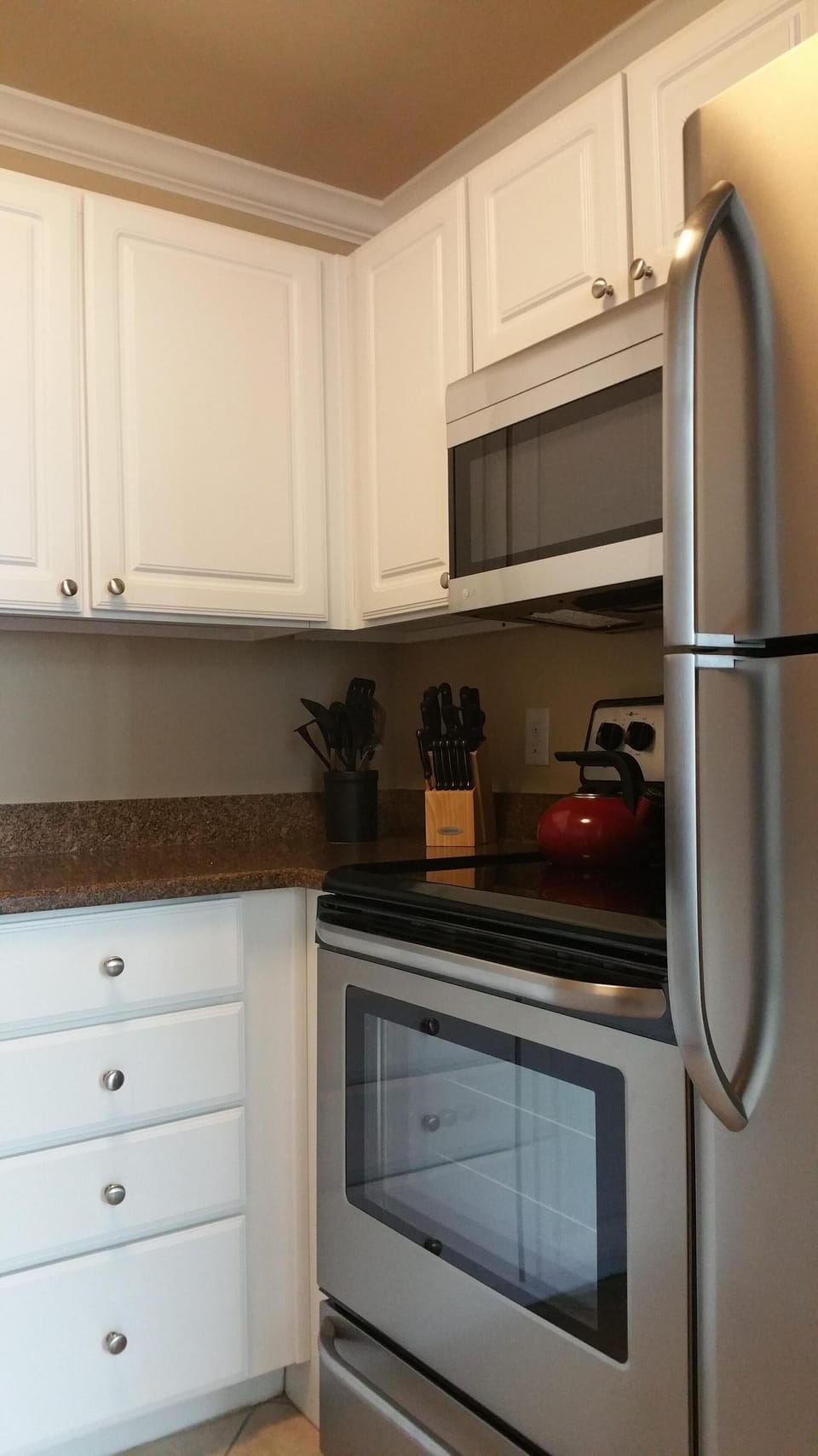 All stainless appliances