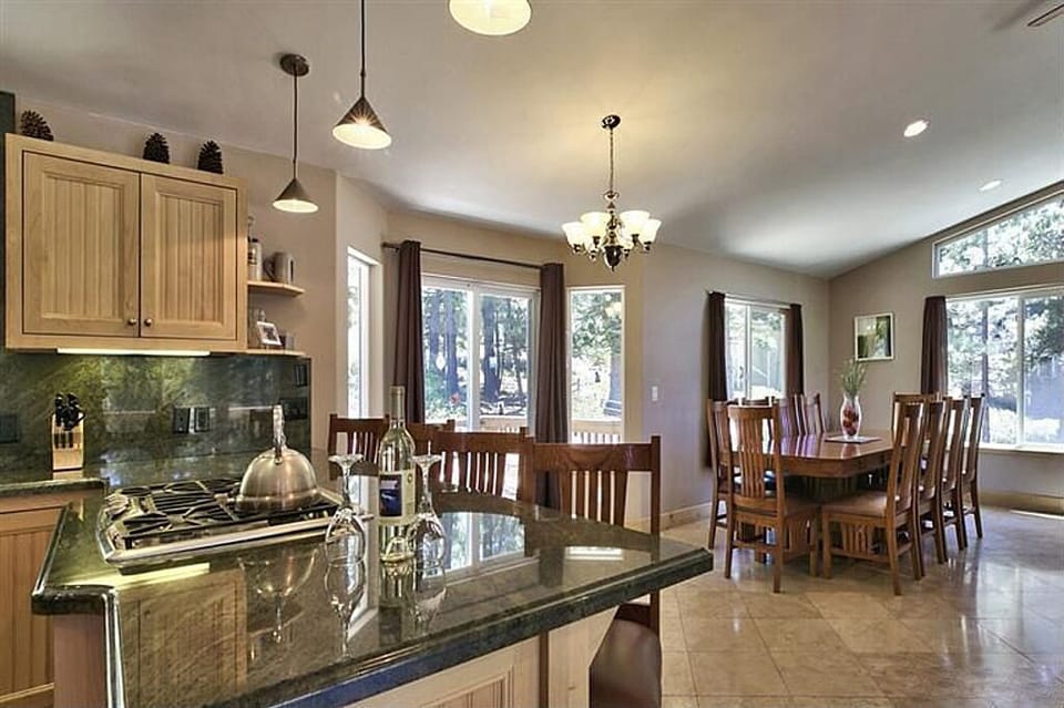 Kitchen and dining room