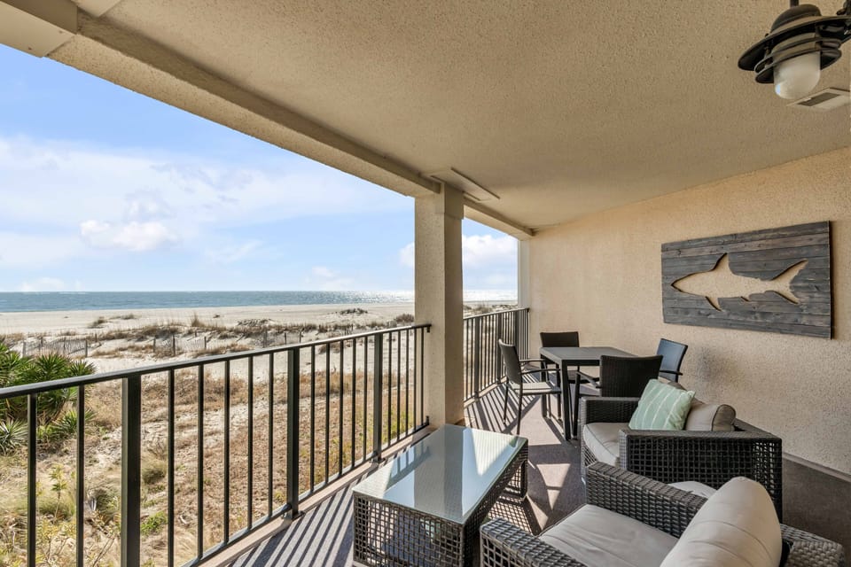 Balcony with private access from the living room and primary bedroom—ideal for unwinding anytime.