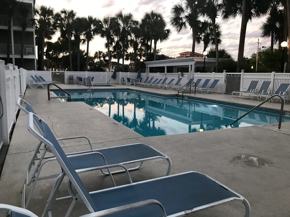 heated pool