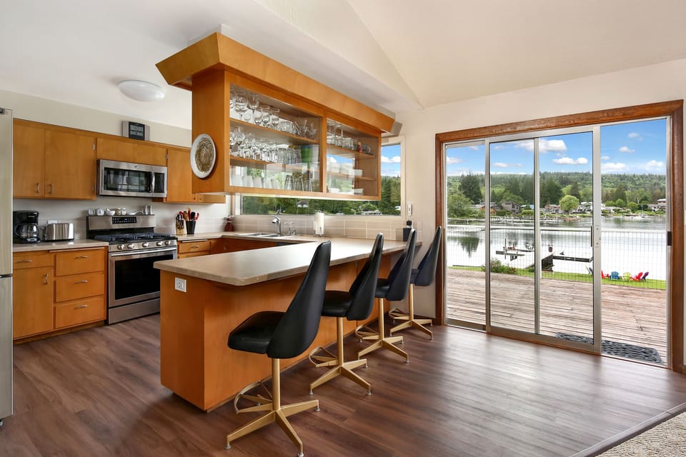 Well stocked kitchen