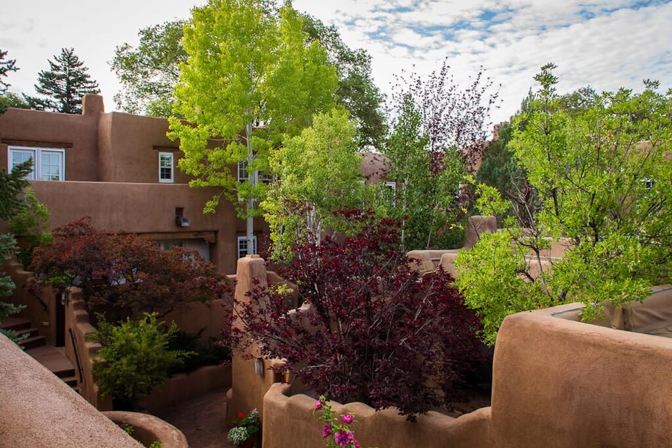 Our historic compound, beautifully landscaped, is a serene oasis.
