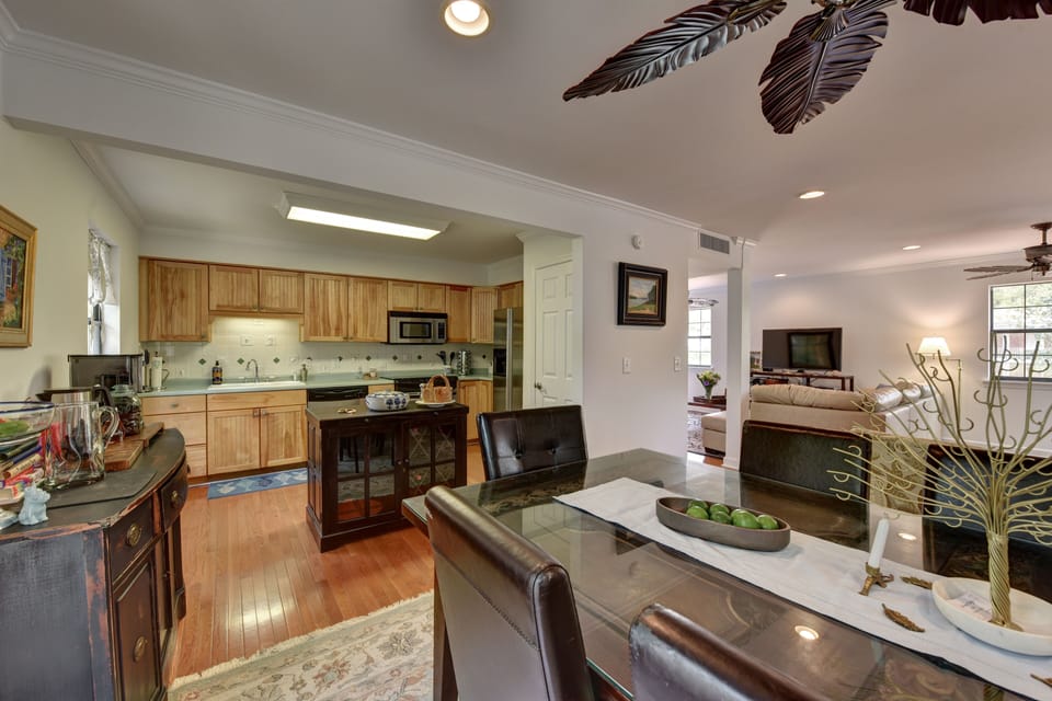 Kitchen and Dining Room Area