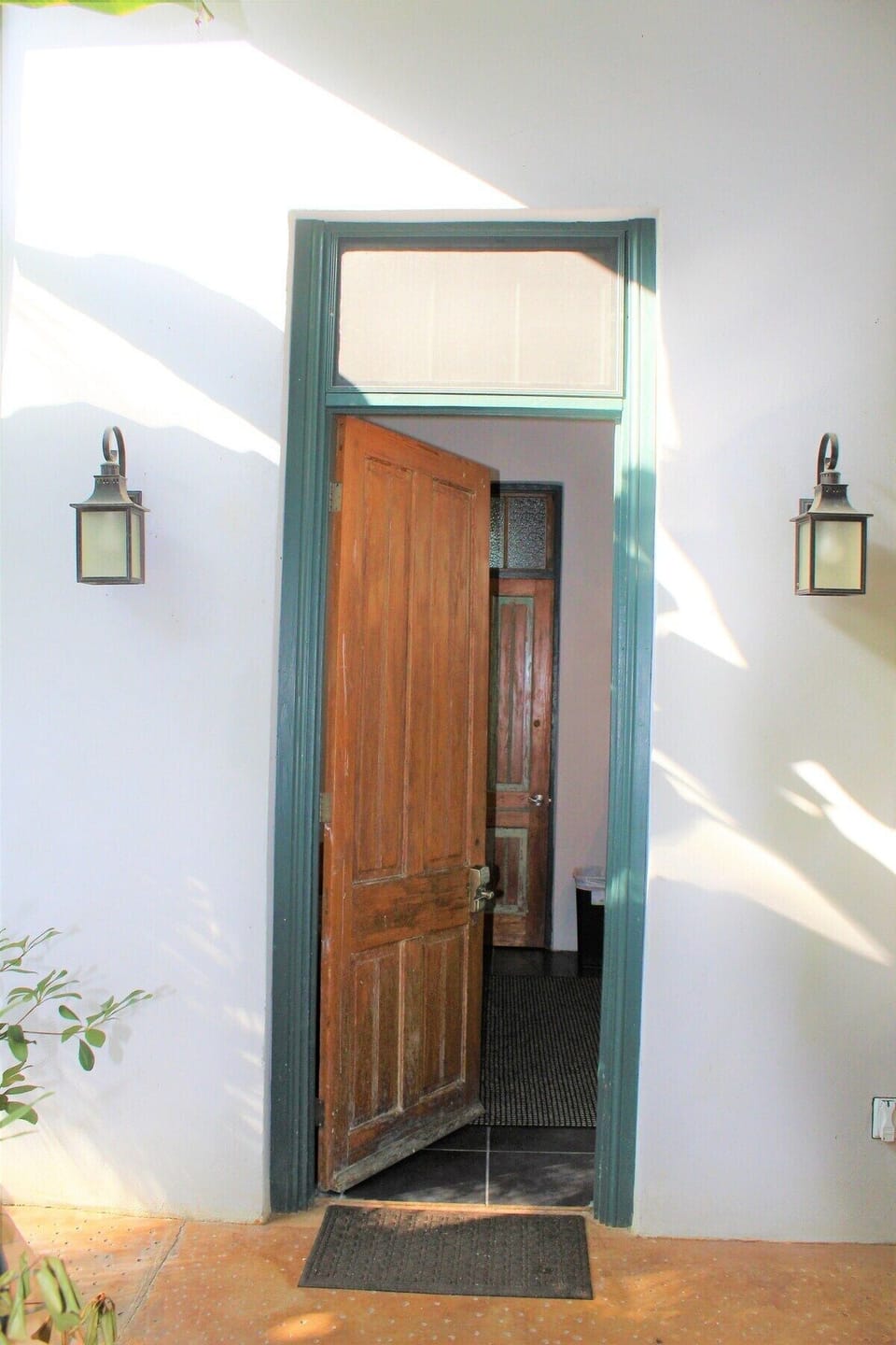 Pool studio entrance