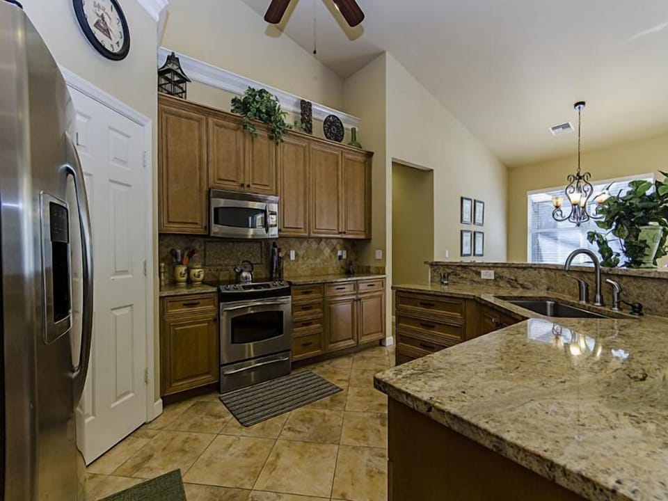 gourmet kitchen