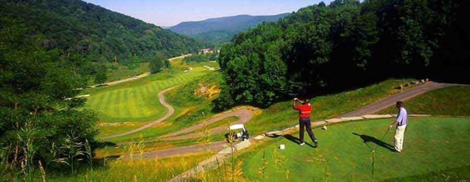 Raven Golf Course in the summer