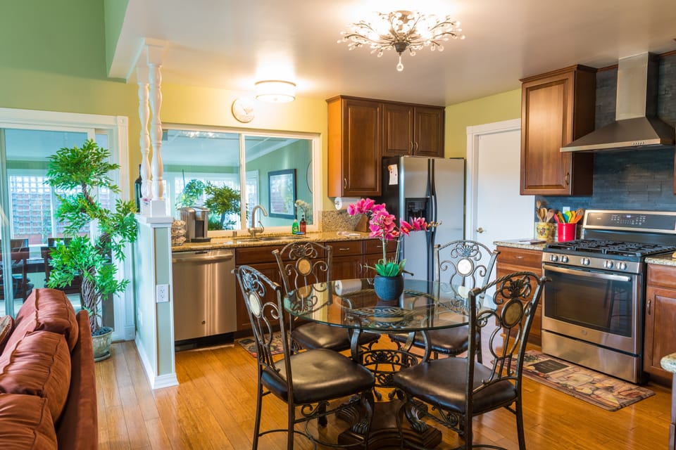 Modern updated kitchen