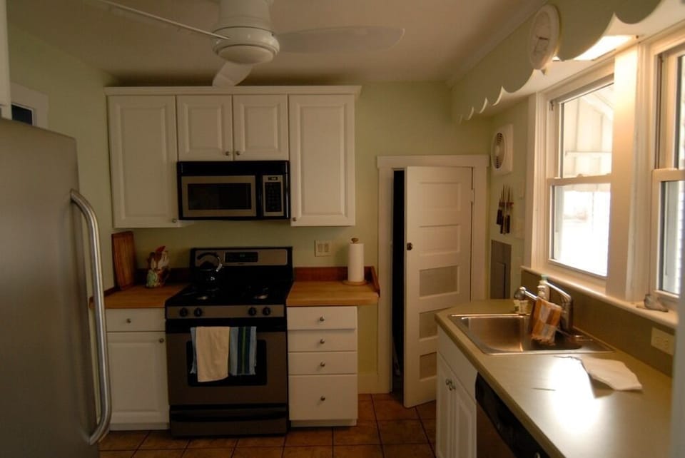 Kitchen with pantry