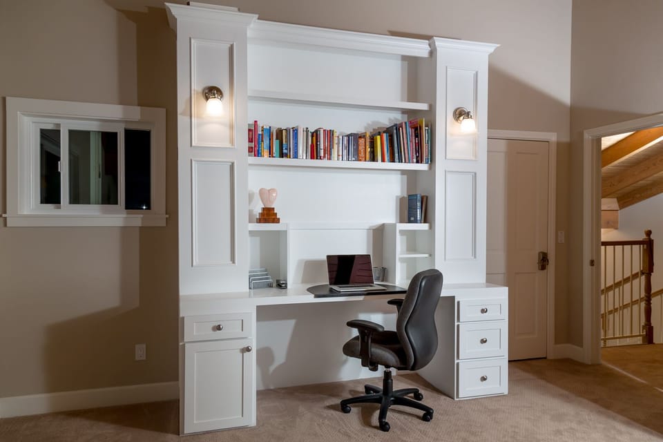 Loft office located on third floor