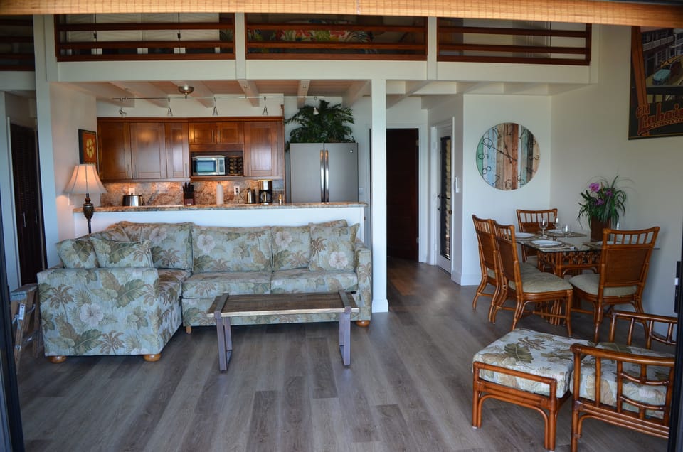 view of inside condo from lanai