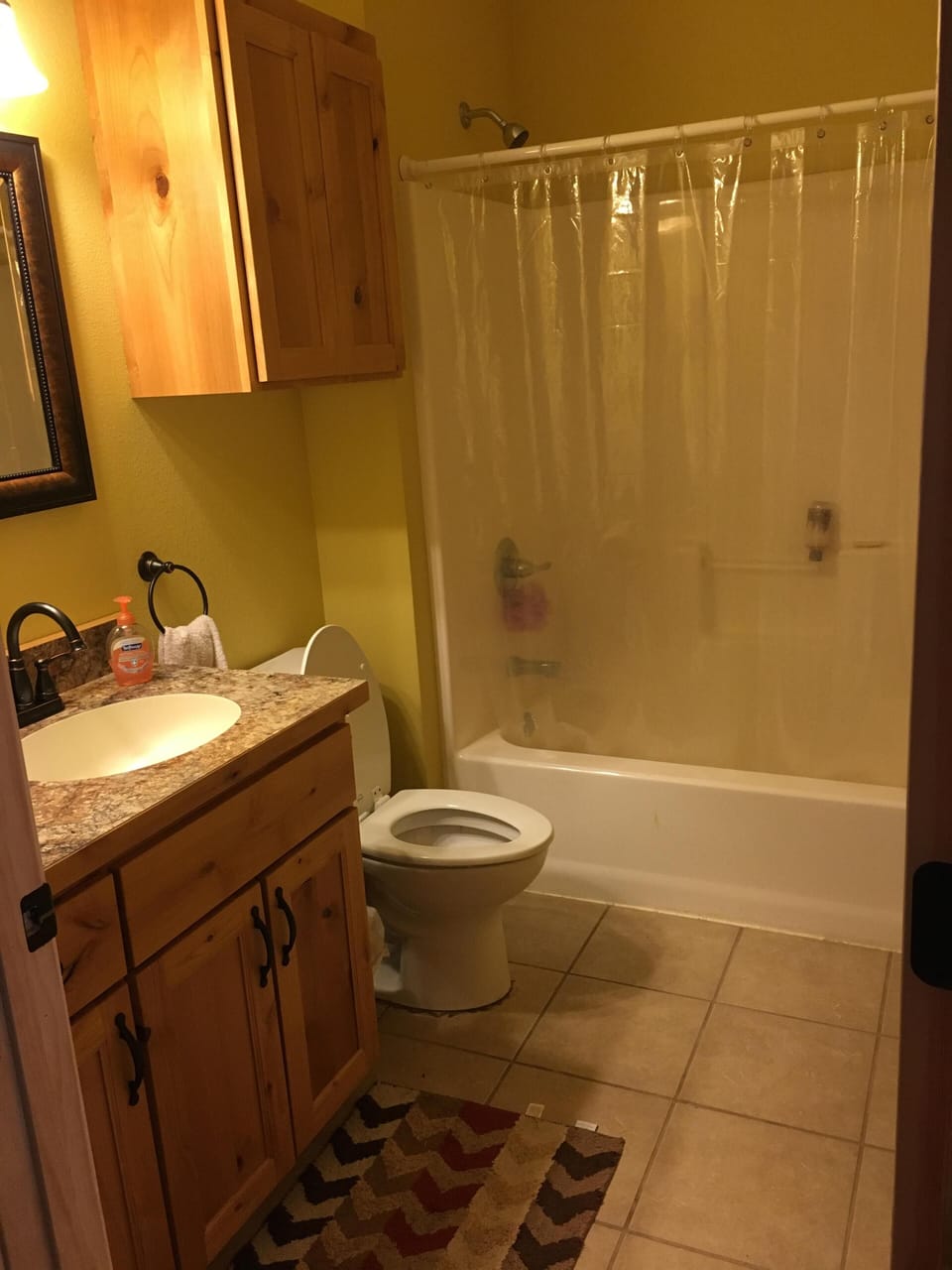 Main floor bathroom