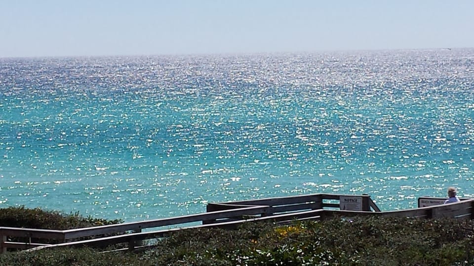 THE WALKOVER FROM THE POOL TO THE BEACH